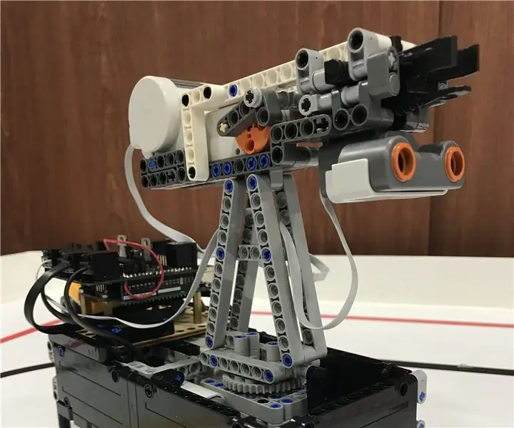 LEGO „Arduino“sargybos bokštelis: 9 žingsniai