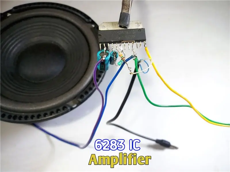 6283 Amplificador IC sem Pcb