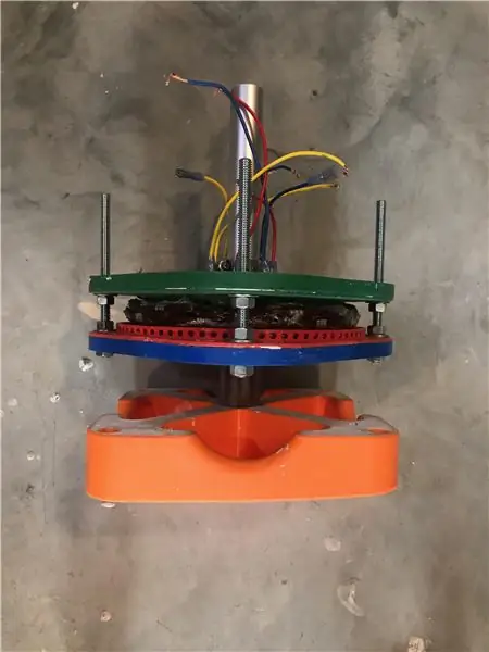 Drukowany w 3D alternator i dynamometr osiowy