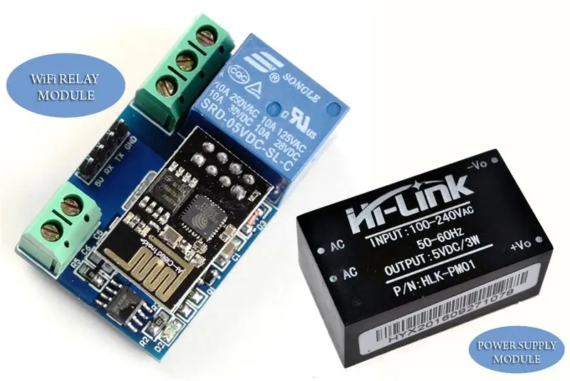 WiFi Relay Outlet-DIY