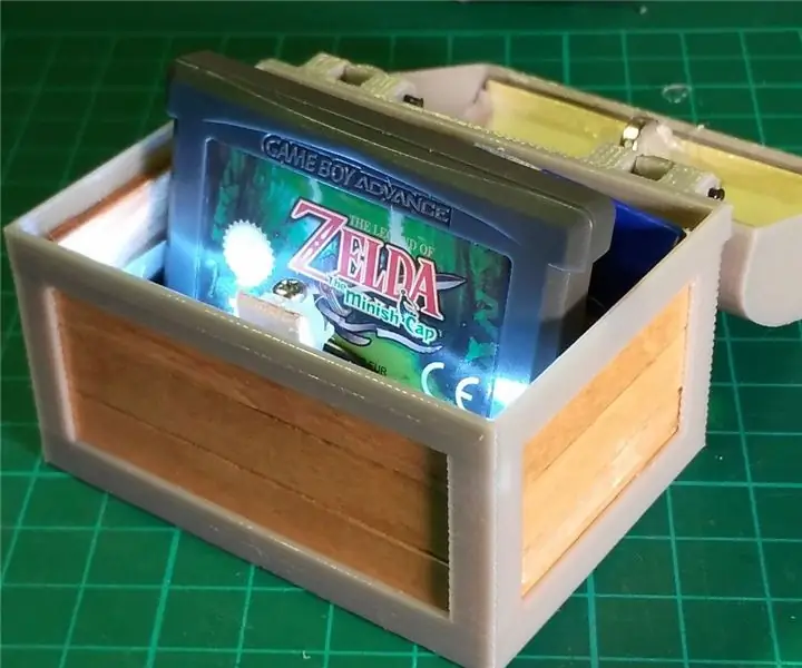 Zelda Treasure Chest (լույսերով և ձայնով). 12 քայլ (նկարներով)