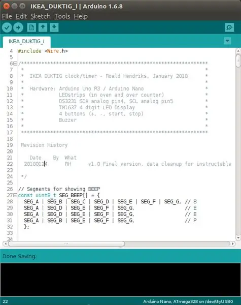 Arduino proqramlaşdırma