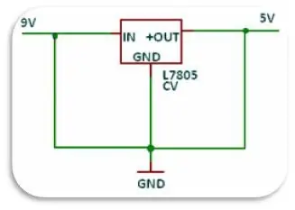 Criação de uma fonte de 5V