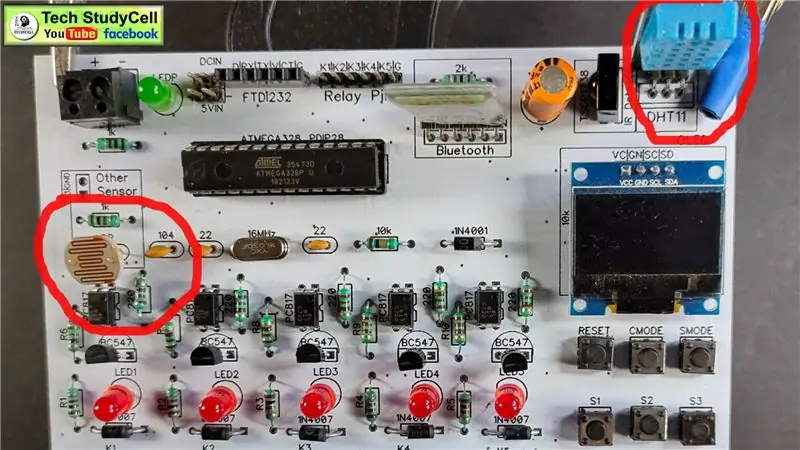 Modalità di controllo della temperatura e della luce