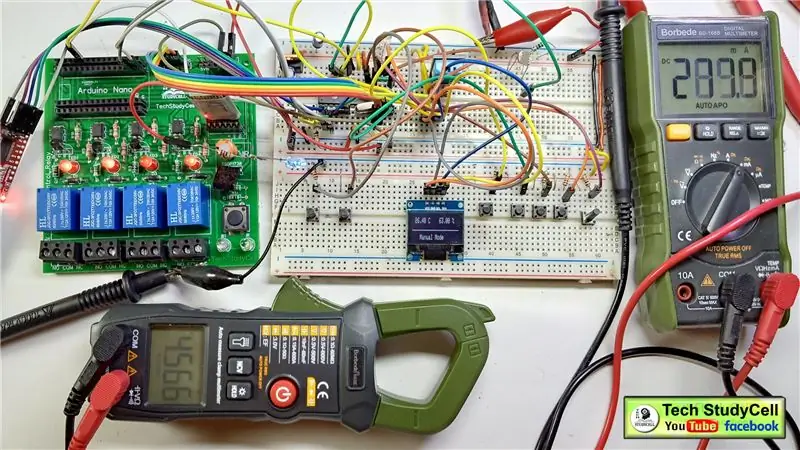 Ua lub Circuit Court ntawm Breadboard rau Kev Xeem