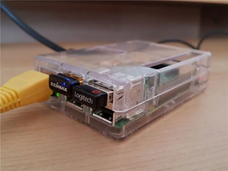 Del WiFi med Ethernet -port på en Raspberry Pi