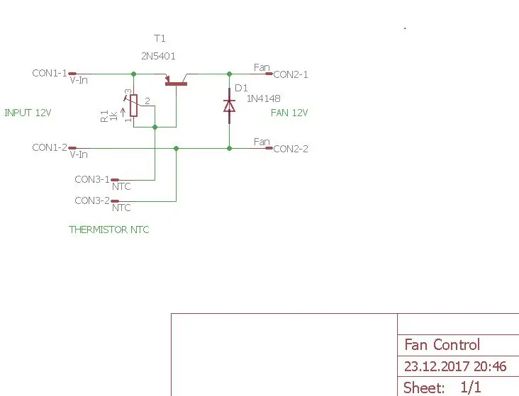 Ledningsdiagram - Version a - Ingen kommunikation