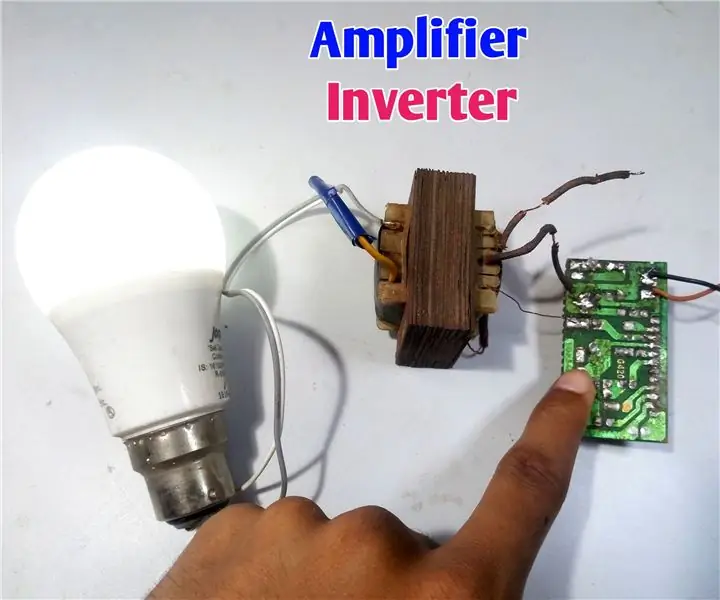 Paano Gumawa ng isang Inverter Gamit ang isang Amplifier Board: 7 Mga Hakbang