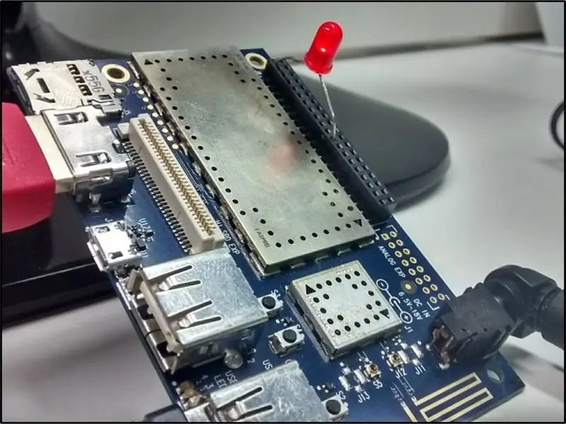 Светодиод на DragonBoard 410c