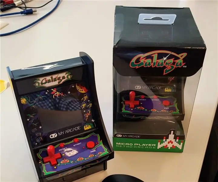 4 Game Micro Player Galaga - Gunook