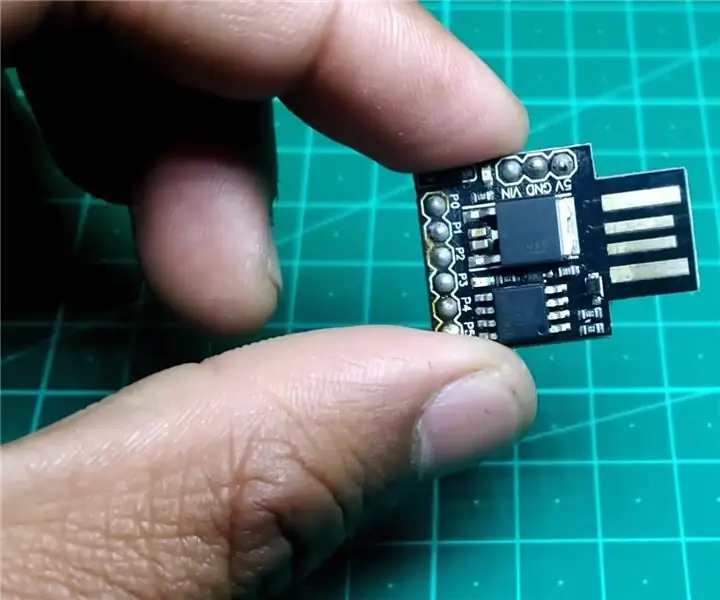 Digispark Attiny 85 s Arduino IDE: 3 kroky