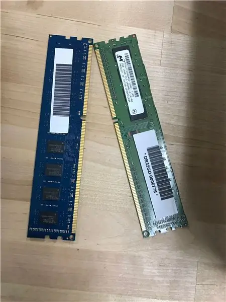 Installera ram