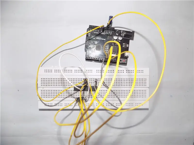 Sluit Arduino aan met ATmega8