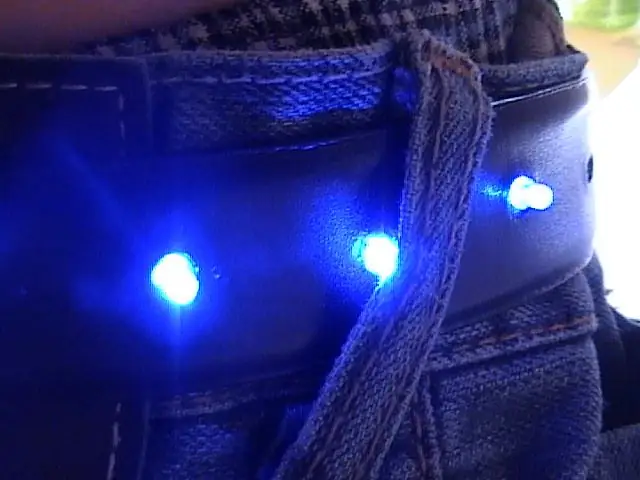 Ceinture LED : 10 étapes