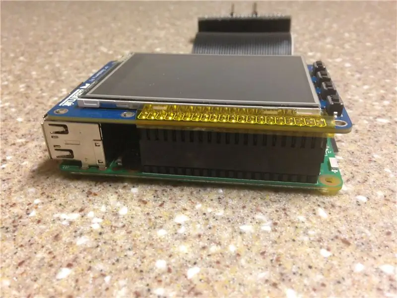 Attachez l'écran PiTFT au Raspberry Pi