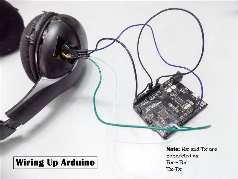 Kable ng Bluetooth Board (Arduino Method)