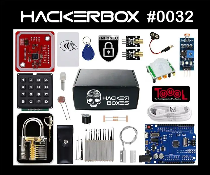 HackerBox 0032: Locksport: 16 kroků