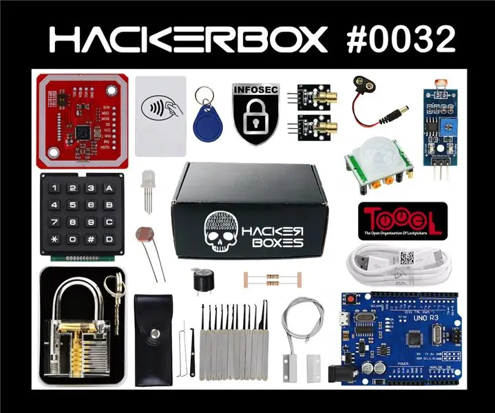 HackerBox 0032: Atslēgas sports