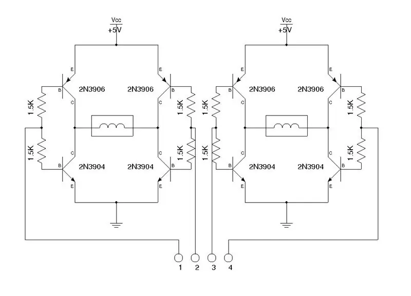 Construir um controlador para o motor de passo