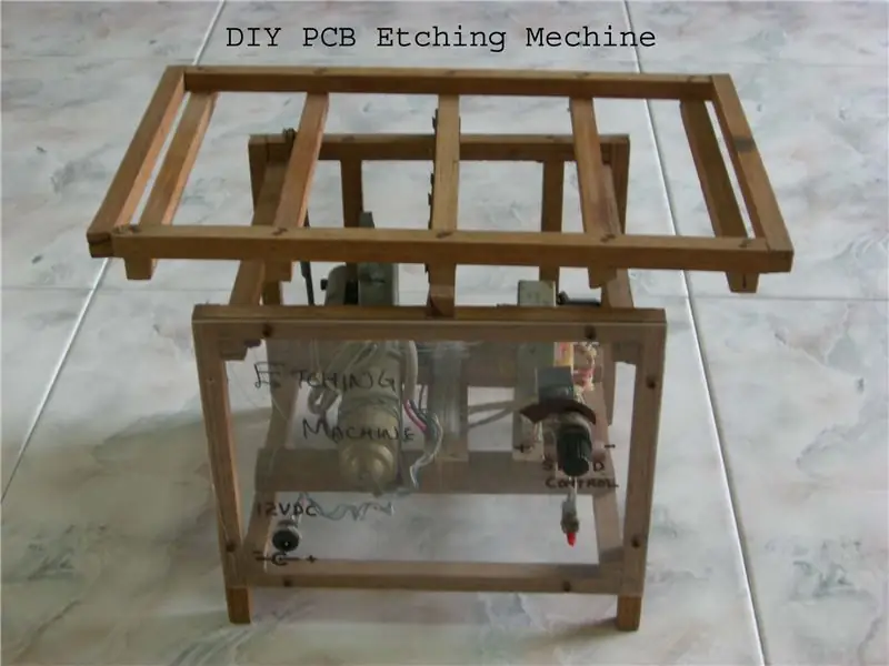 Mesin Etsa PCB. Hemat Uang dan Waktu.: 8 Langkah