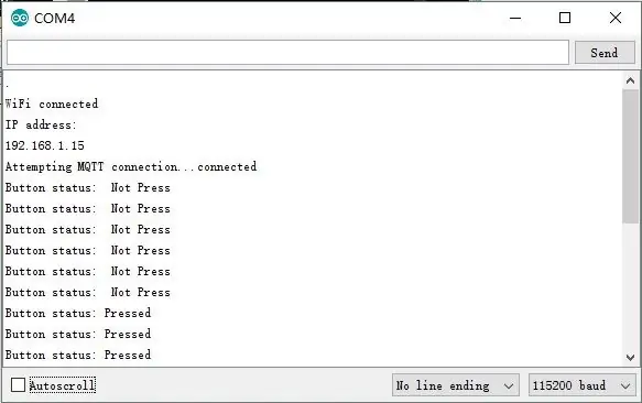 MQTT kliendi seaded