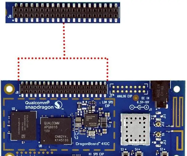 DragonBoard 410c - Kako funkcionirati proširenje pri malim brzinama: 8 koraka