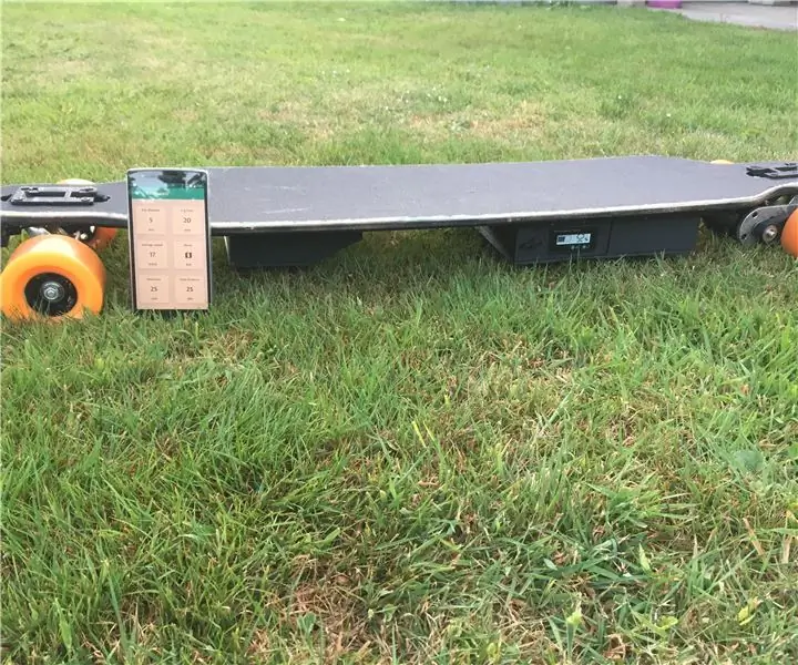 Izsekojams elektriskais Longboard: 16 soļi (ar attēliem)