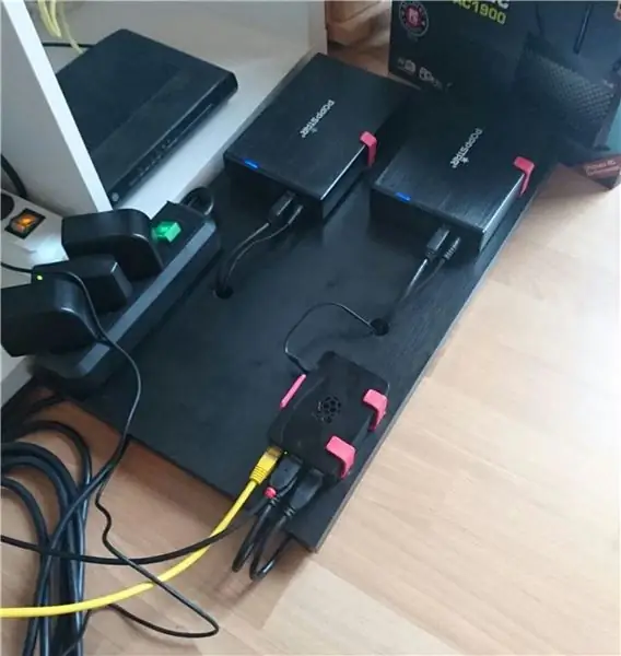 Montering van die Power Strip