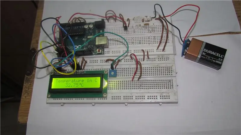 Arduino digitalni temperaturni senzor