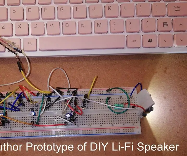 DIY Distortion Less ลำโพง LIFI: 6 ขั้นตอน