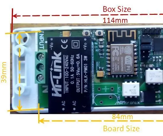 Wifi Two Triac Dimmer Board: 7 Βήματα