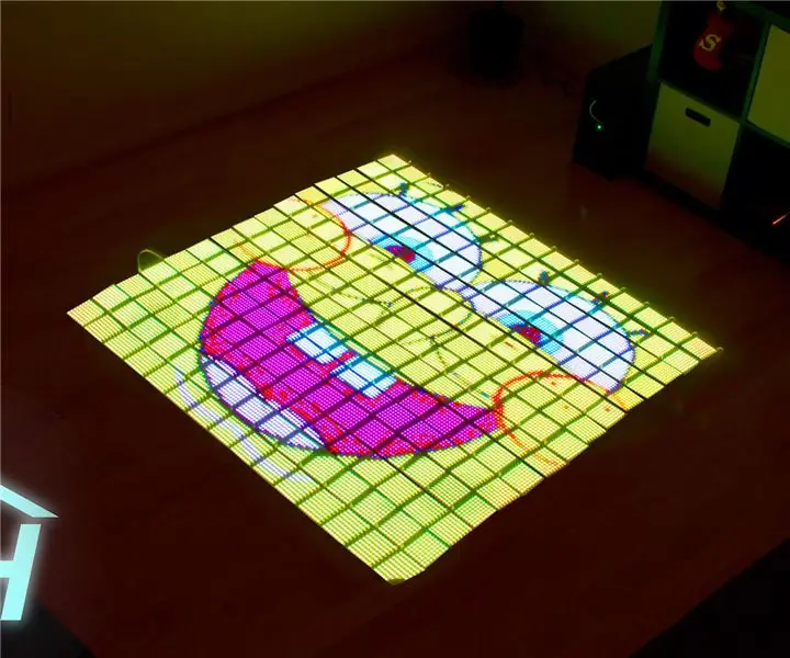 Light Painting with Raspberry Pi LED ռոբոտով