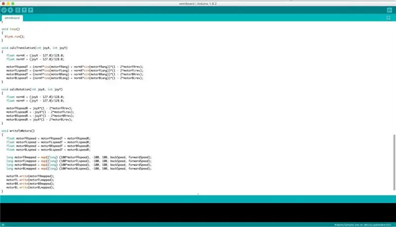 Az Omniboard Controller programozása