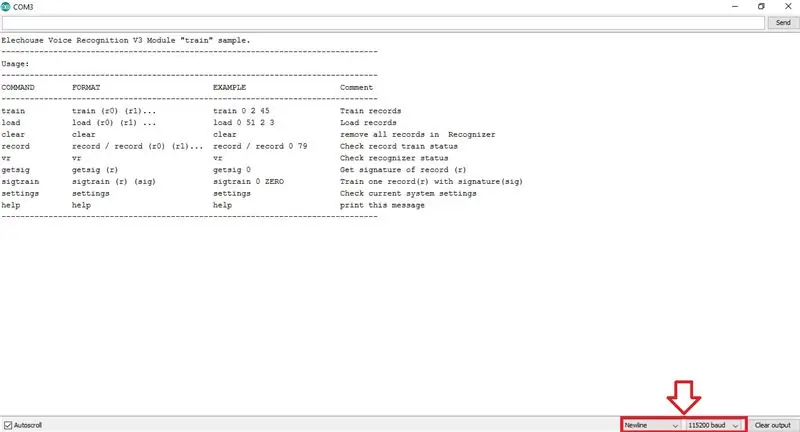 Configuración del código