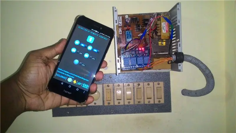 Cea mai simplă automatizare la domiciliu utilizând Bluetooth, smartphone Android și Arduino