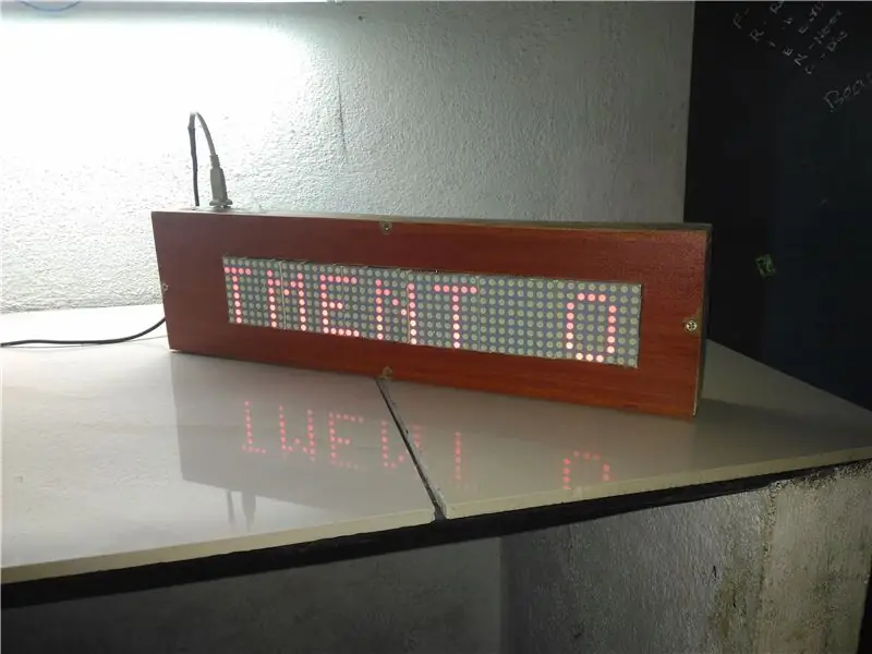 48 X 8 Scrolling LED Matrix Display Using Arduino and Shift Registers