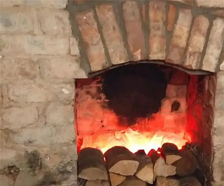 Chimenea LED Arduino / ESP: 4 pasos (con imágenes)