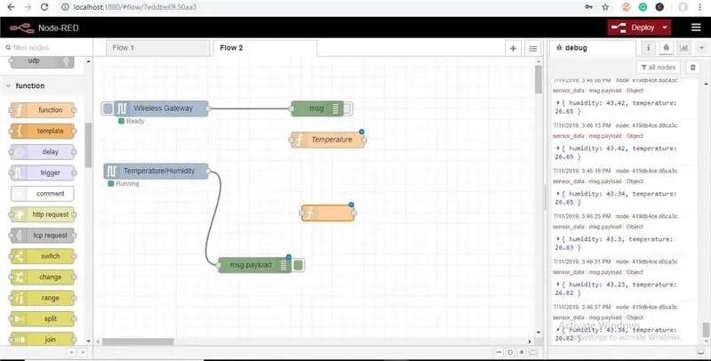 Menambahkan Node Fungsi