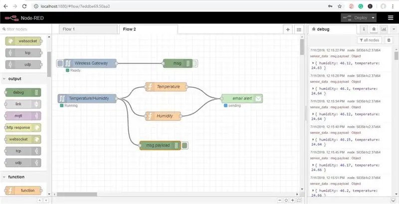 Pagdaragdag ng Email Node