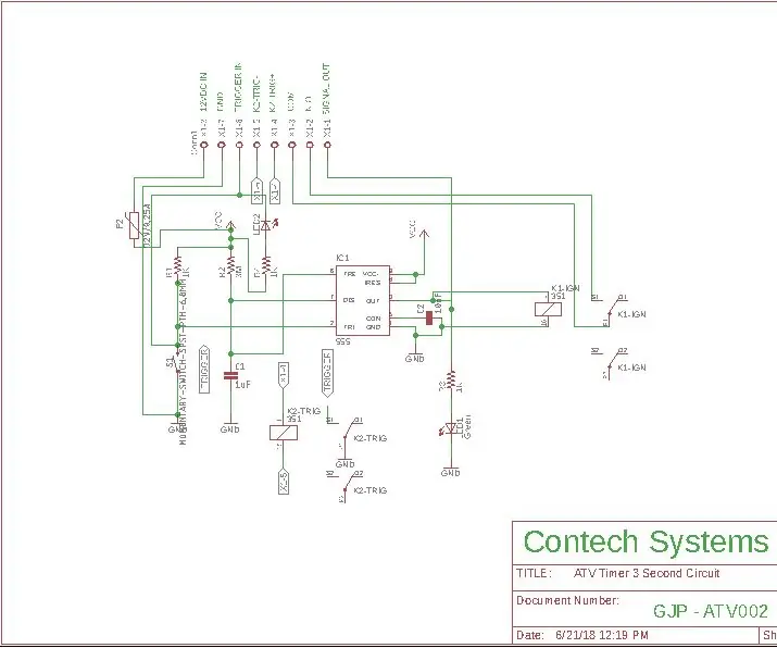 555 Monostable pada Delay Timer: 3 Langkah