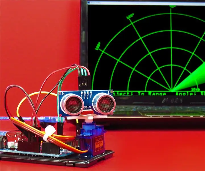 Ako vytvoriť ultrazvukový radar s Arduinom ⚡: 5 krokov