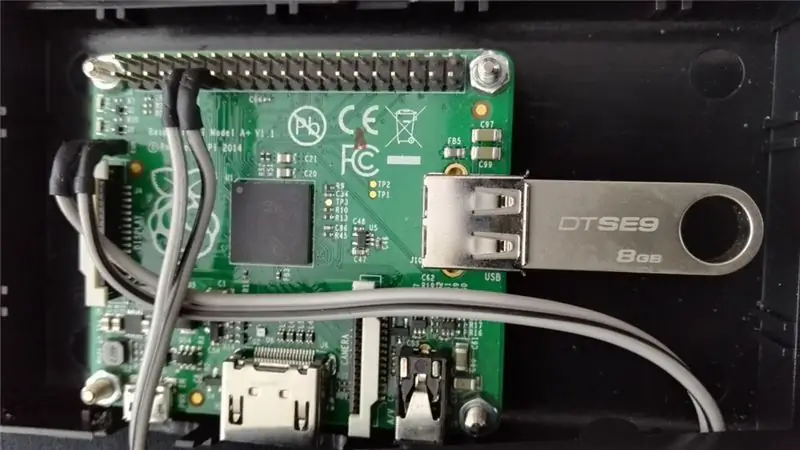 Okvir za slike Raspberry Pi USB