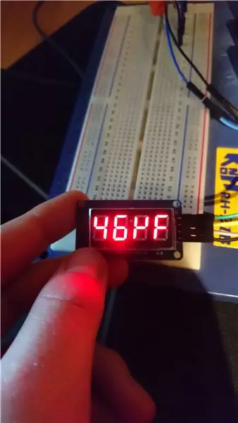 Capacitance Meter Gamit ang TM1637 Gamit ang Arduino