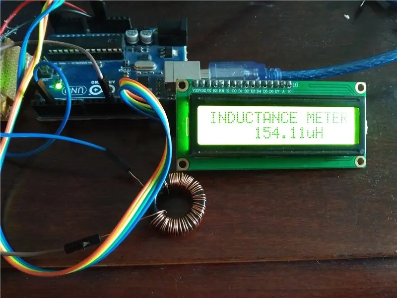 Misuratore di induttanza con Arduino