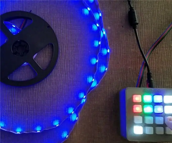 Programmeeritav RGB LED -järjestus (Arduino ja Adafruit Trellise abil): 7 sammu (piltidega)