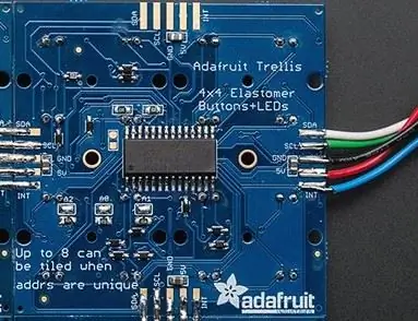 Unganisha Trellis na Arduino