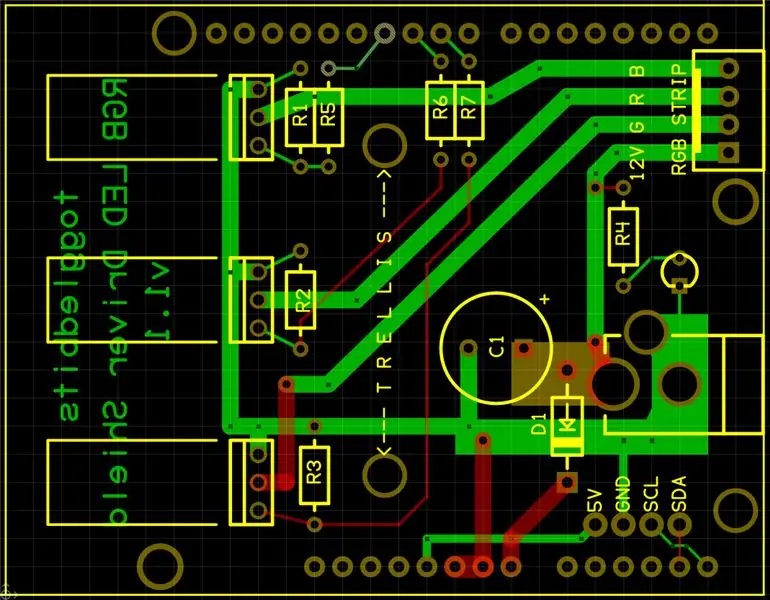 Lepší hardware: štít a skříň ovladače RGB LED