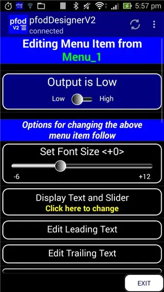 Tsim Cov Ntawv Qhia - On/Off Setting lossis Pulse