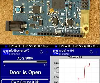 Arduino/Android voor beginners, geen codering vereist - Gegevens en besturing: 15 stappen