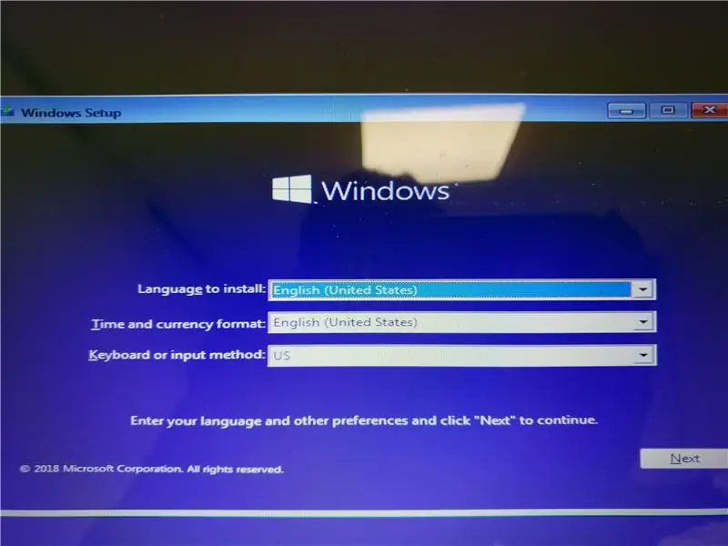 Installer Windows